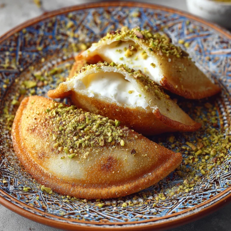 Qatayef Stuffed Fried Pancakes
