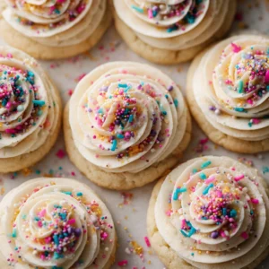 Vanilla Bean Butter Cookies