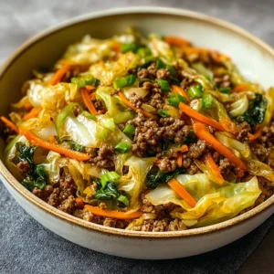 Whip Up a Flavorful Keto Beef and Cabbage Stir Fry in 30 Minutes!