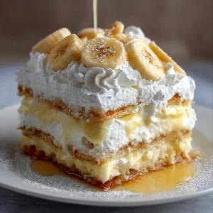 Banana Pudding Lasagna