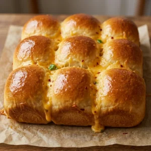 Cheesy Dynamite Chicken Buns Recipe