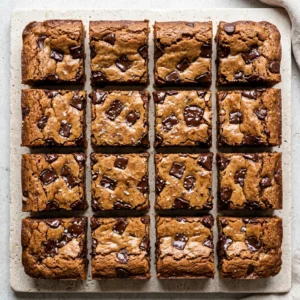 Chocolate Chip Cookie Bars Recipe