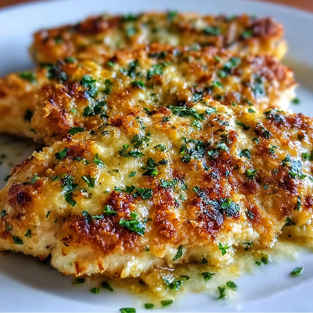 Easy Creamy Garlic Parmesan Chicken recipe with step-by-step instructions