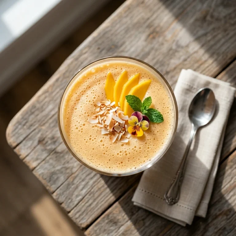 Creamy Mango Water recipe image