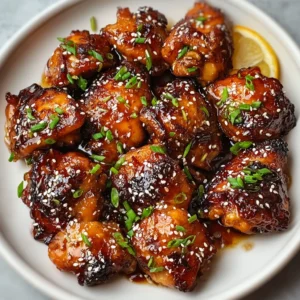 Crockpot Honey Garlic Chicken Thighs