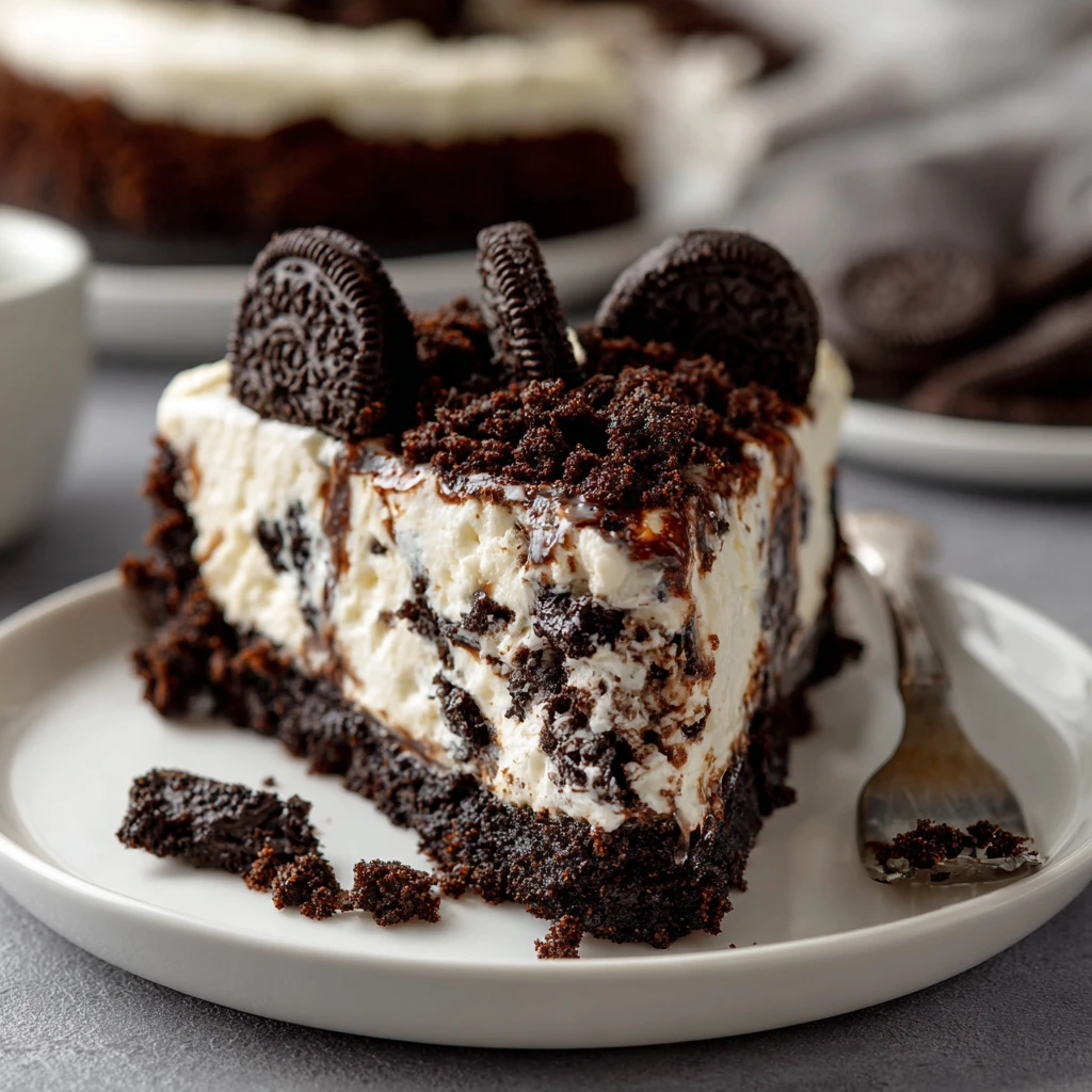 Easy Homemade Oreo Dirt Pie