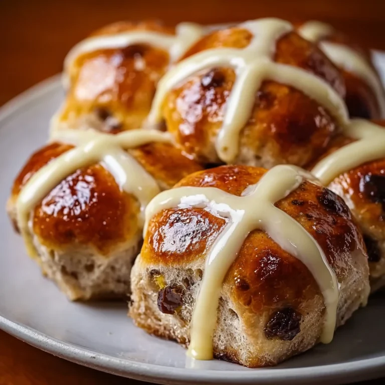 Golden Apple Hot Cross Buns