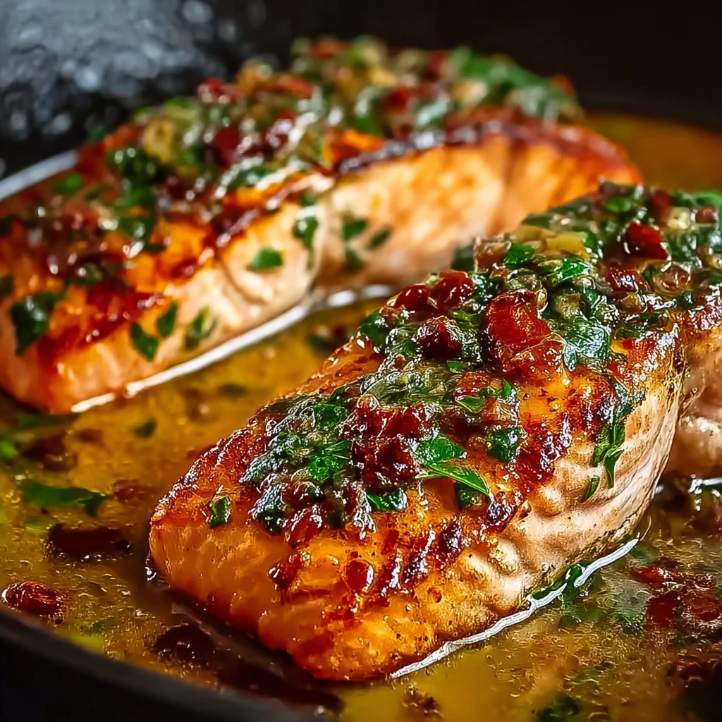 Easy Tuscan Marry Me Salmon recipe with step-by-step instructions
