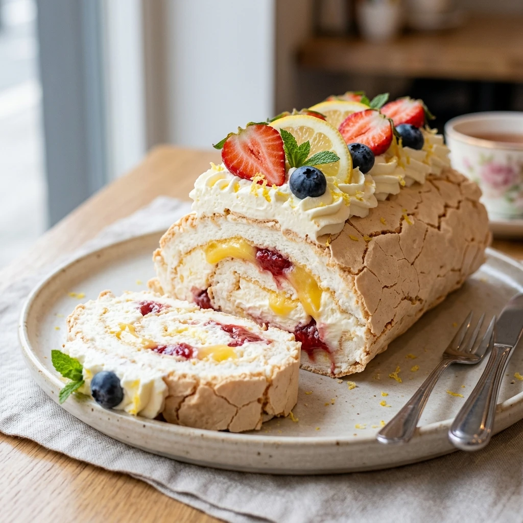Meringue Roulade