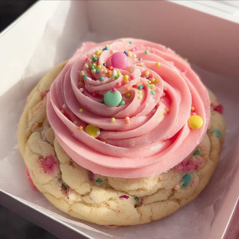 Raspberry Frosted Funfetti Cookie Irresistible Bakery Secrets