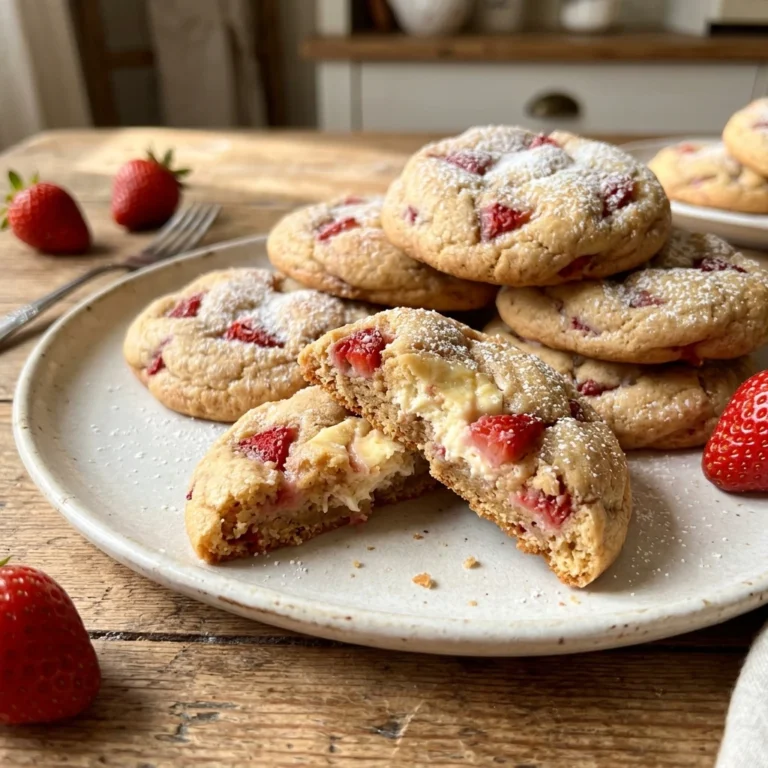 Strawberry Cheesecake Cookies recipe image
