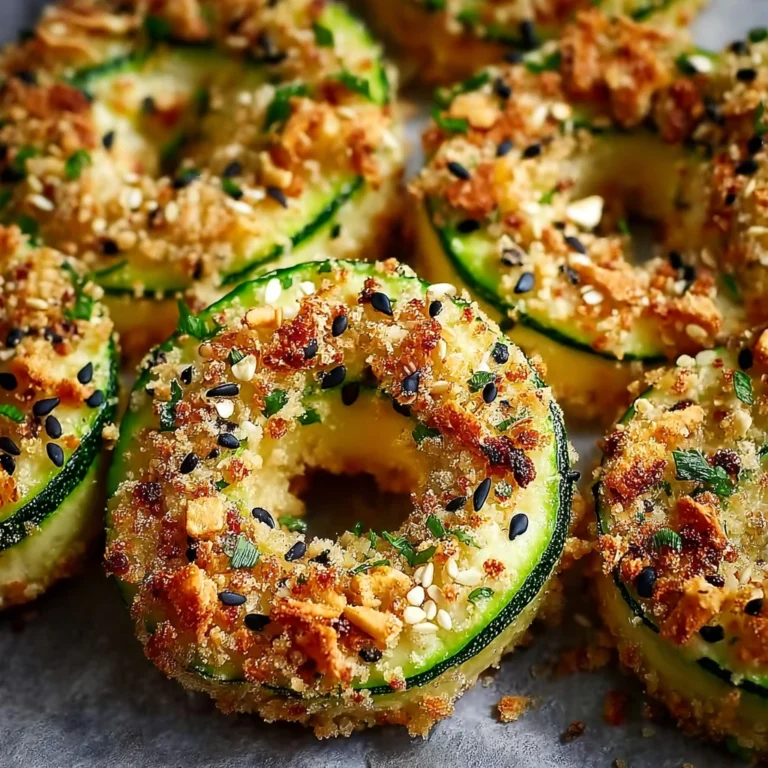 Easy Zucchini Bagels recipe with step-by-step instructions