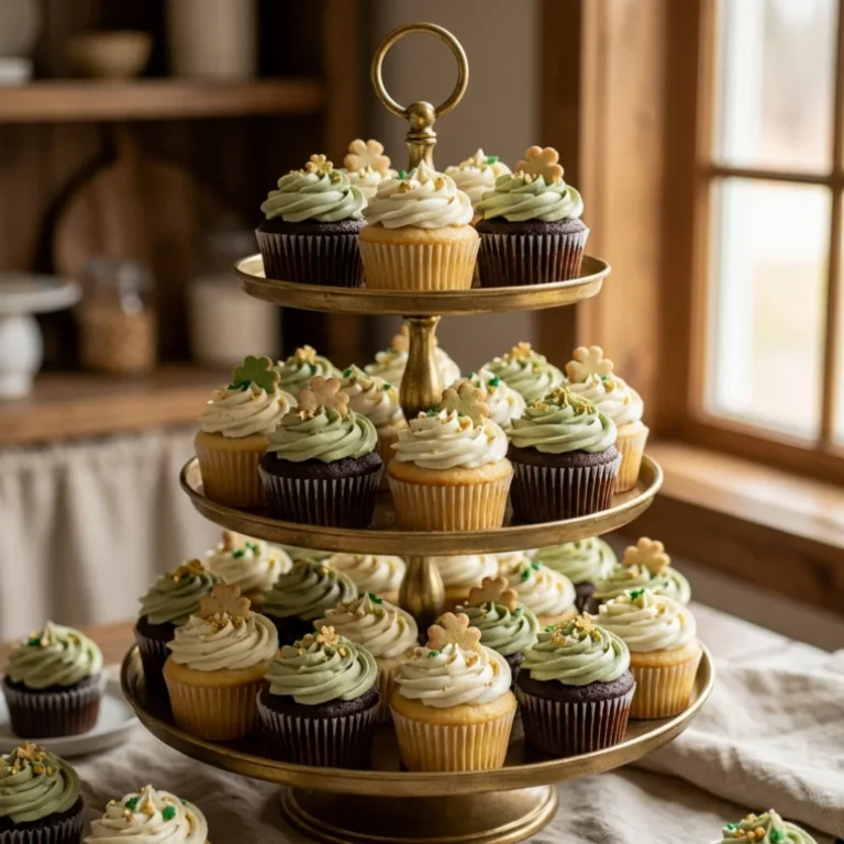 Easy Irish Cupcakes