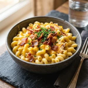 Discover the Creamy Loaded Bacon Mac and Cheese Pasta Recipe