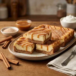 Churro Cheesecake Bars