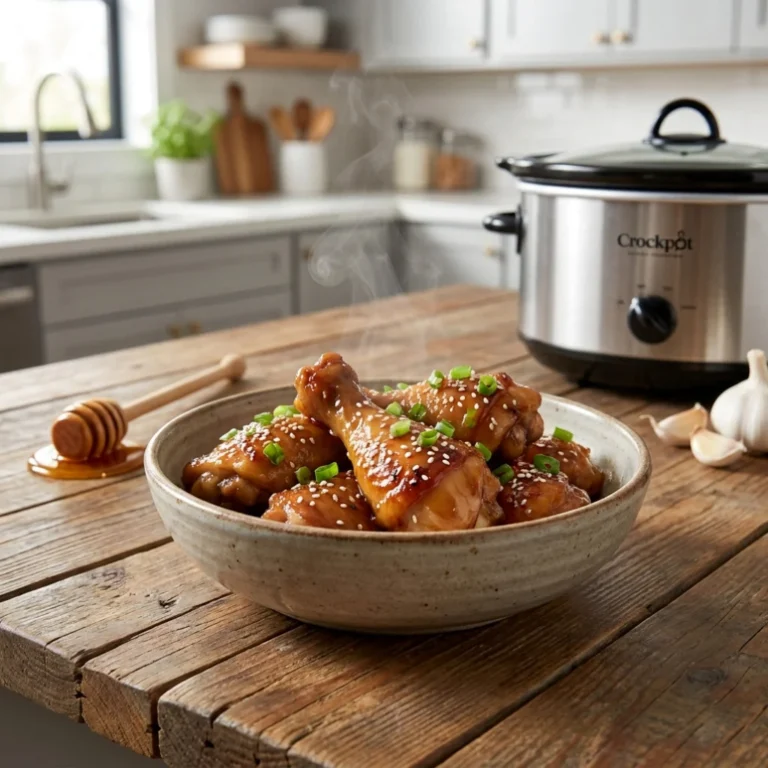 Crockpot Honey Garlic Chicken