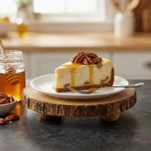 Honey Pecan Cheesecake