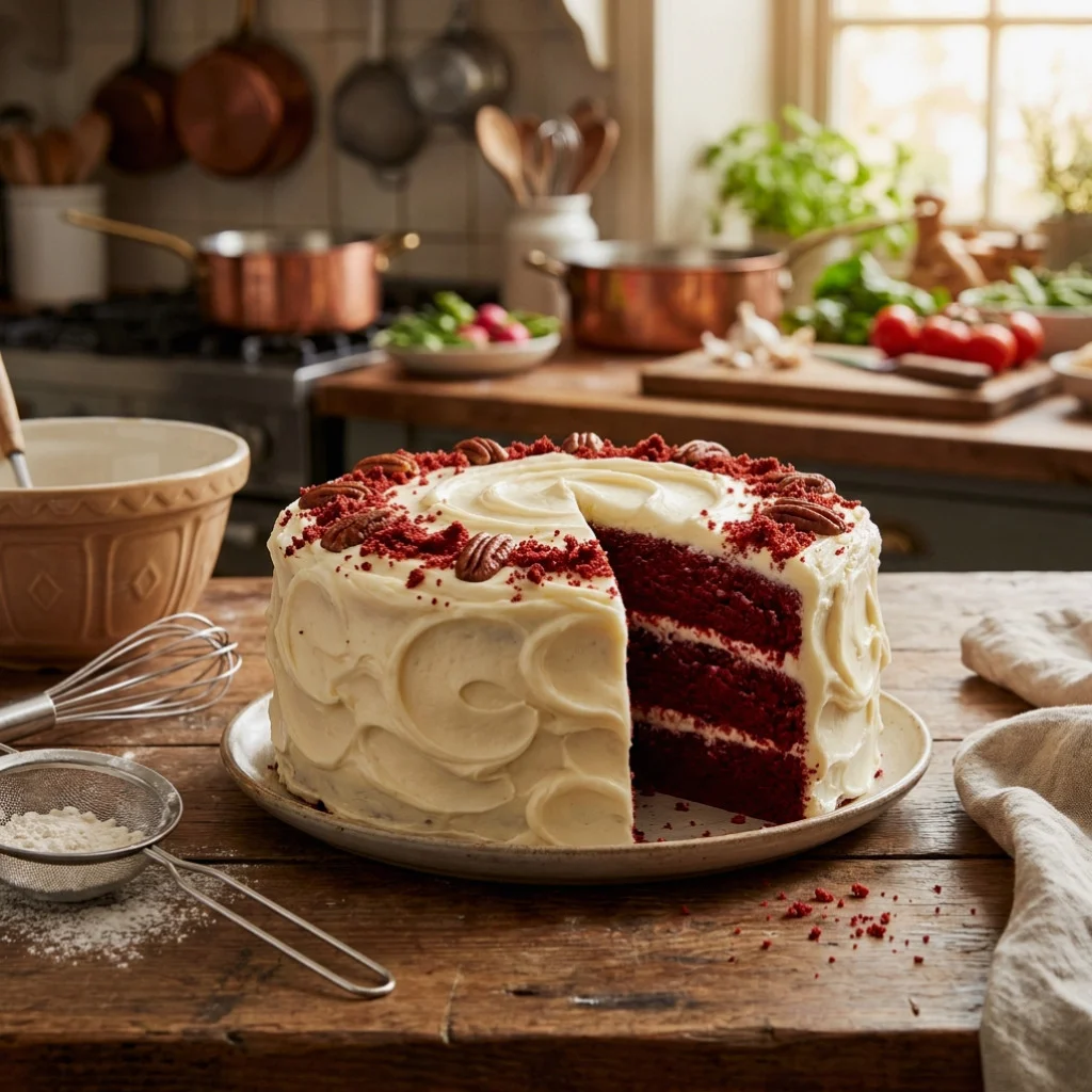 Southern Red Velvet Cake